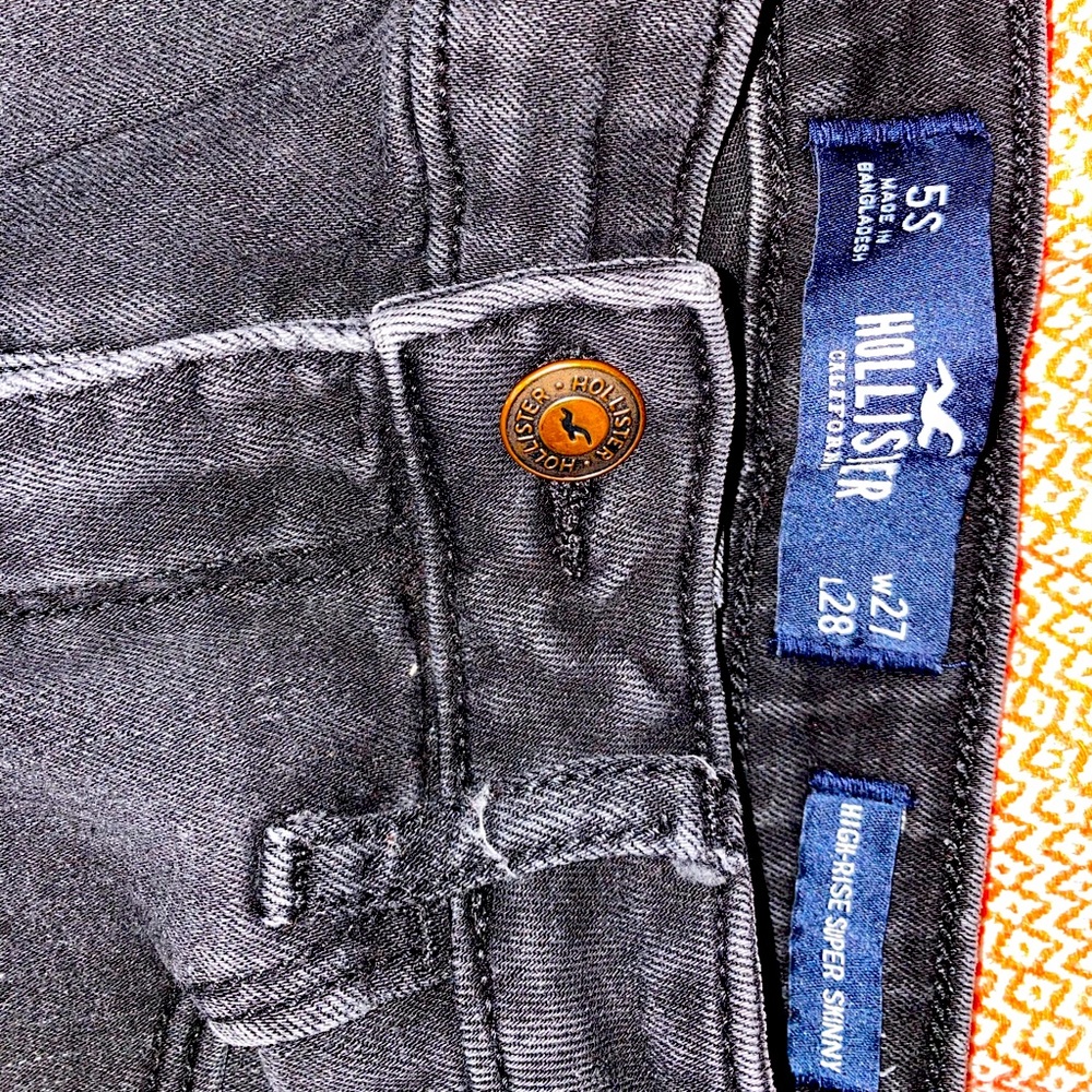 Hollister high rise skinny jeans